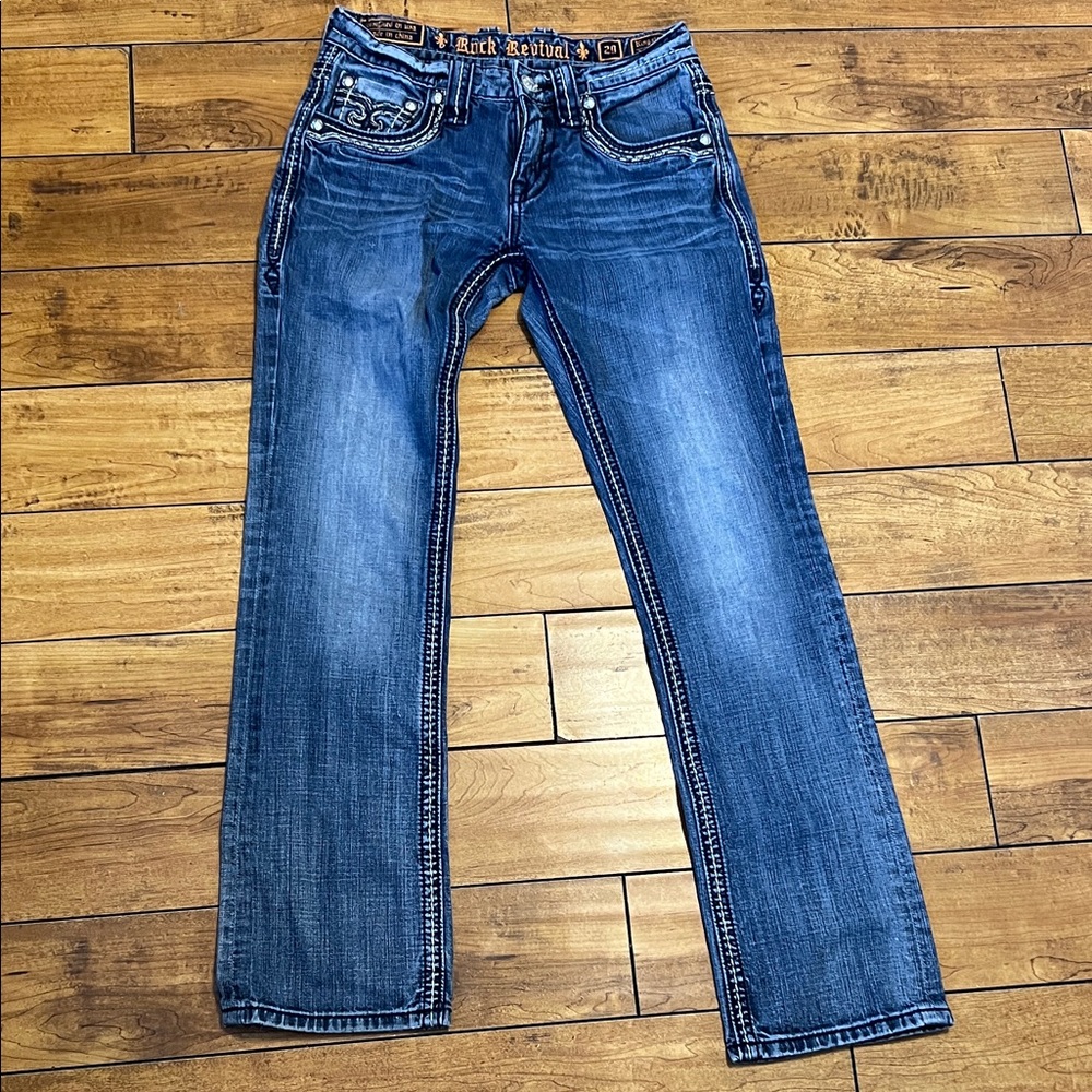 Rock Revival Men's Kingsley Straight Jeans